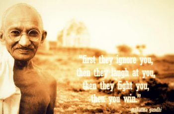 Mahatma Gandhi a jeho 10 zásad